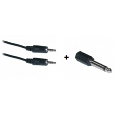 3.5mm  to 1/4" Mono Cable