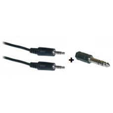 3.5mm  to 1/4" Stereo Cable